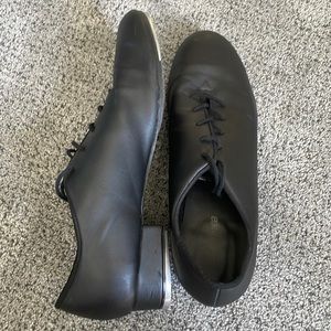 SoDanca, Mens black leather tap shoes